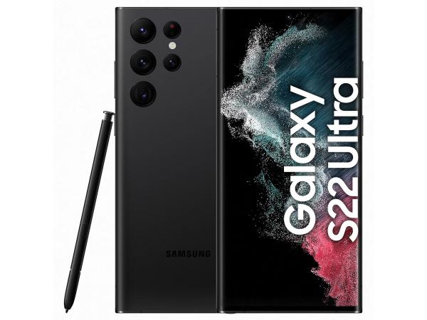 Samsung Galaxy S22 Ultra 5g 8+128gb Phantom Black "NO BRAND" Garanzia Europa 24 mesi Gestita in Italia